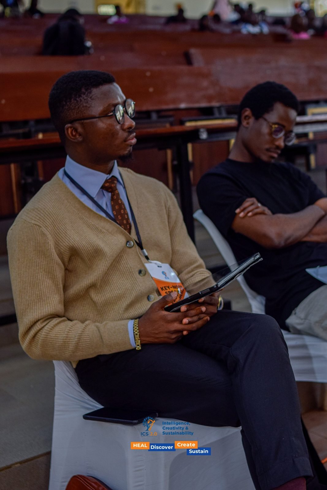 Samuel Adegboyega, keynote speaker at ICS 2.0