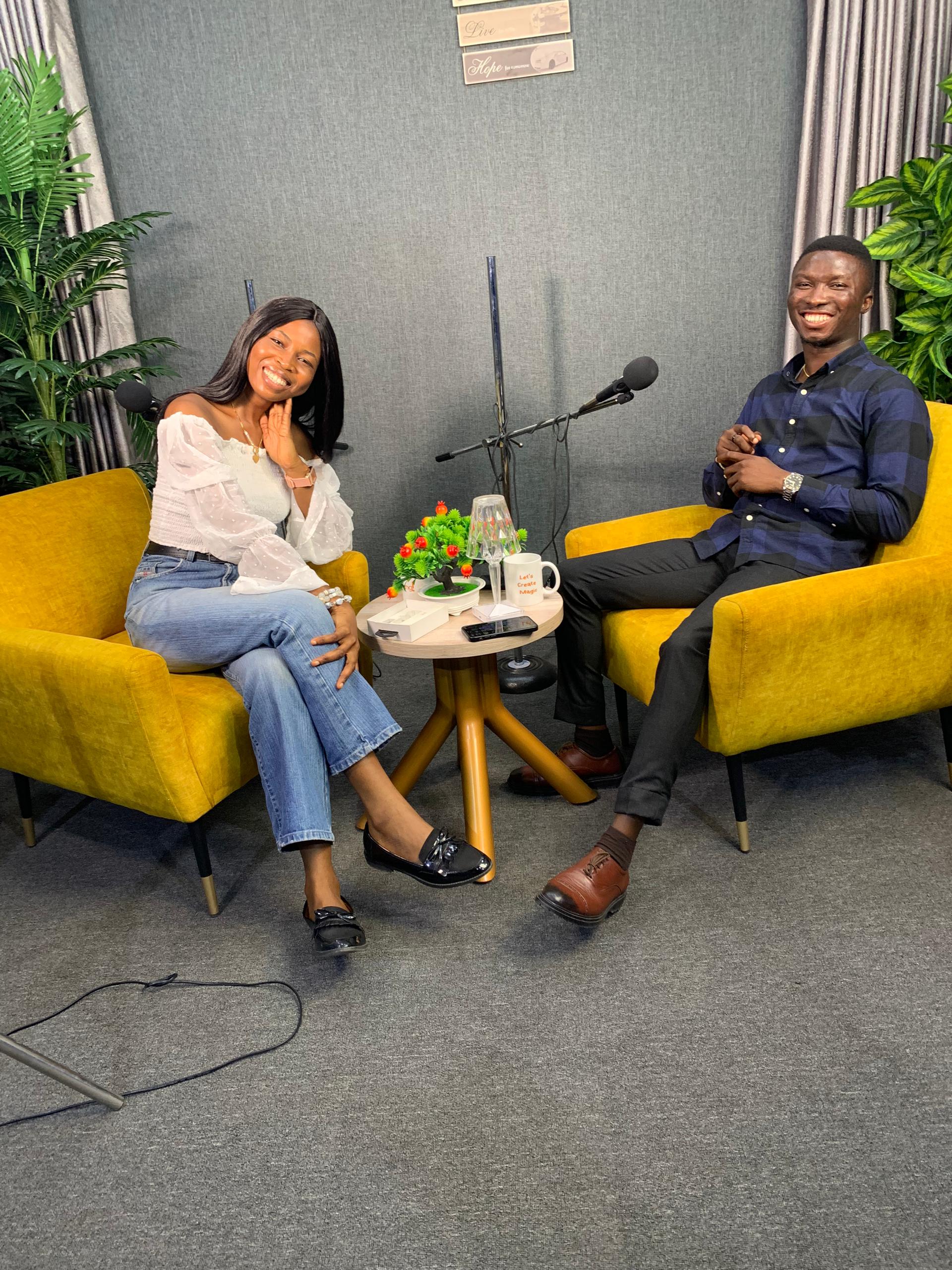 Samuel Adegboyega on podcast