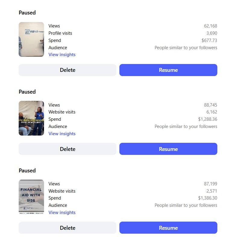 Multi-Campaign Awareness Overview